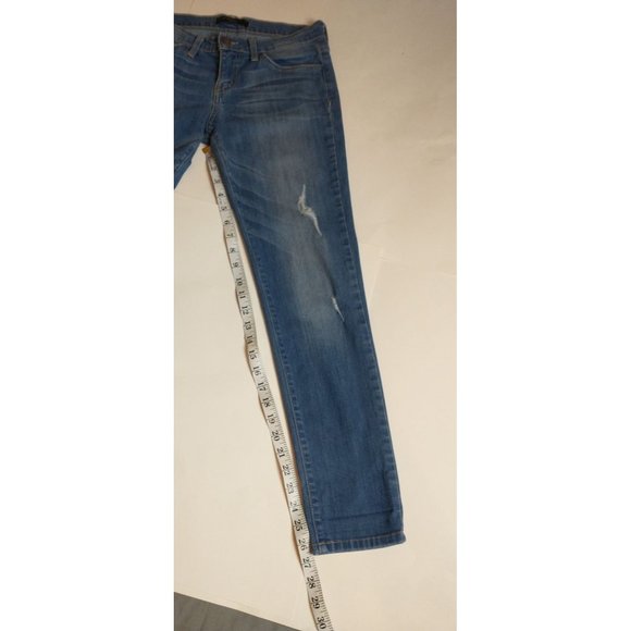 Flying Monkey Jeans Distressed Slim Boyfriend Denim L7598 Size 24 - Picture 6 of 10